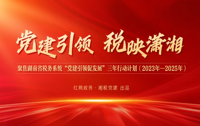专题 | 党建引领 税映潇湘